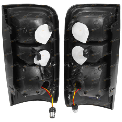 Clear LED Tail Lights LH+RH / 2 x / Toyota Landcruiser (1990–1997)