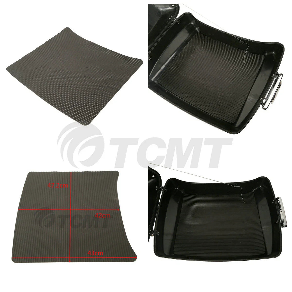 Trunk PVC Rubber Mat Insert for Harley Davidson Touring (2014-2024)