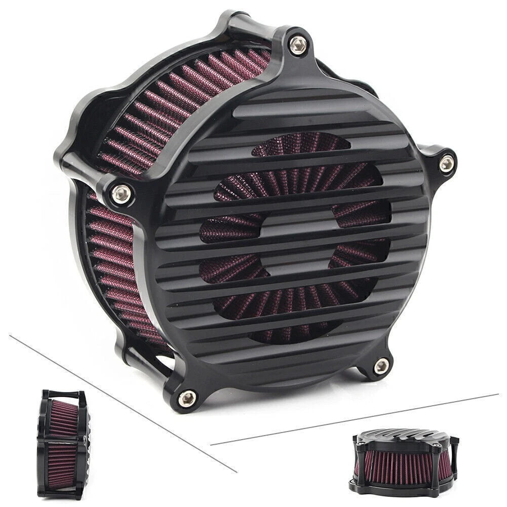 Chrome LED Fork Turn Signal Light Indicator for Harley Touring Dyna