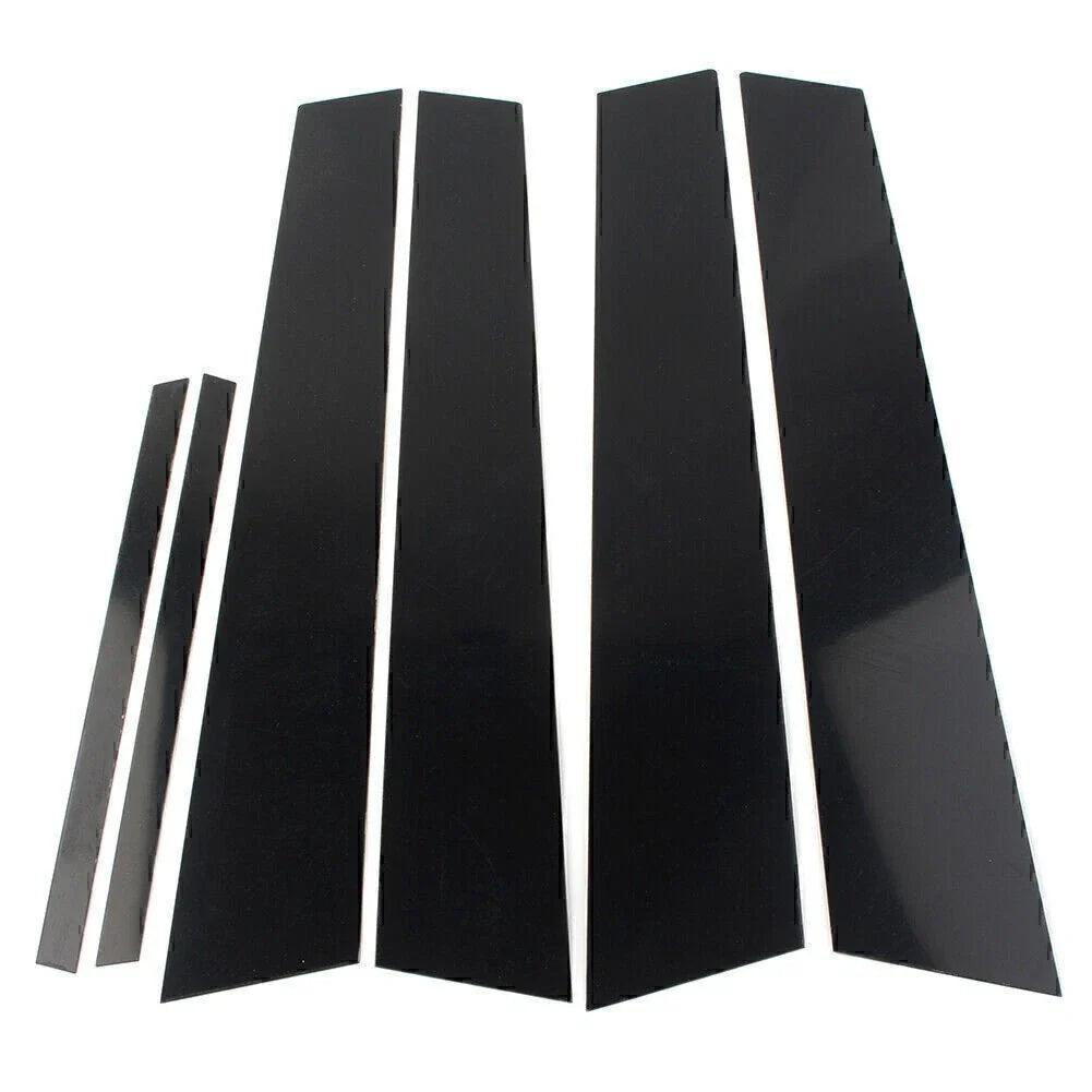 Black Door Trim Cover Kit for Honda Civic (2006-2011) 6pcs