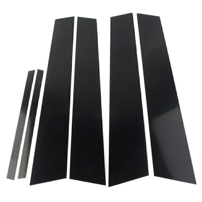 Black Door Trim Cover Kit for Honda Civic (2006-2011) 6pcs