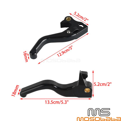 Finger Brake Clutch Levers for Harley Sportster 2004-2013