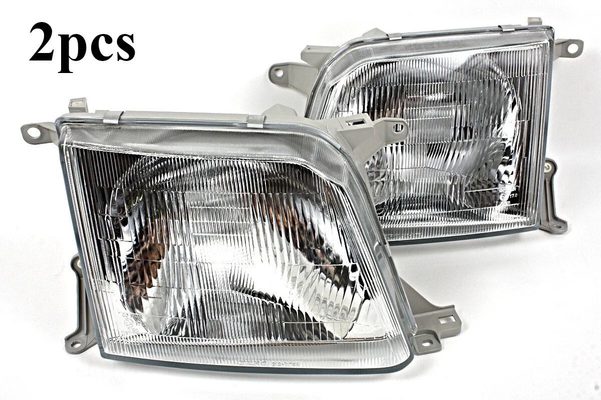 HeadLights Front Lamps / 2 x / for Toyota Land Cruiser Prado FJ90 LJ95 (1997–1999)