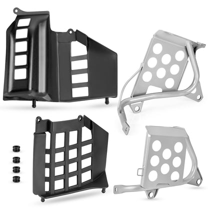 Silver Heel Guards for Yamaha Banshee 350 (1990–2006)