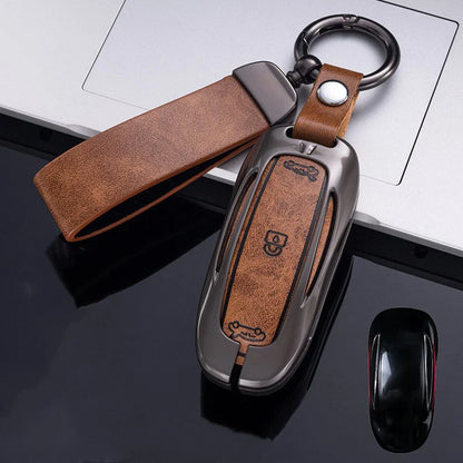 Zinc Alloy Car Remote Key Fob Case Tesla Model 3 S Model Y (2017–2024)