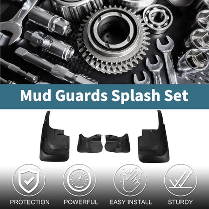 Mud Flaps Splash Guards for Toyota Land Cruiser FJ200 (2010–2015)