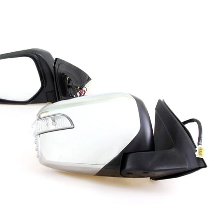 Chrome Electric Fold Wing Mirror for Mitsubishi Triton L200 (2005–2014)