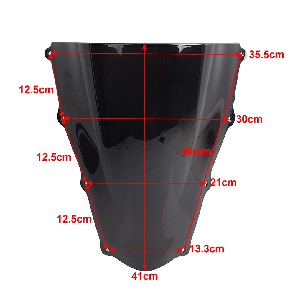 Front Windscreen Windshield Deflector for Aprilia RSV1000 (2003–2006)