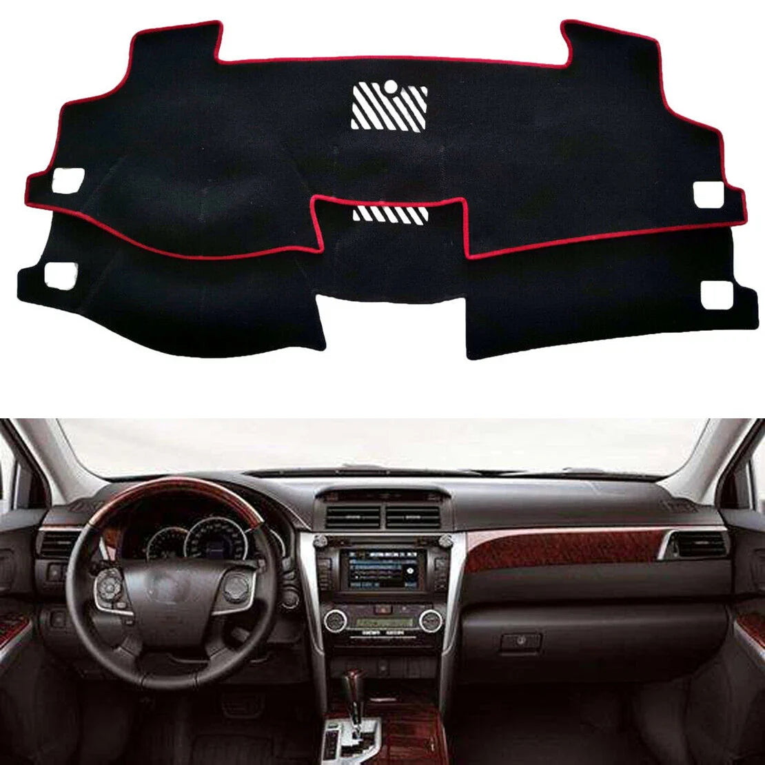 1x Dashboard Dash Mat Sun Cover Non-Slip Pad for Toyota Camry (2012–2017)