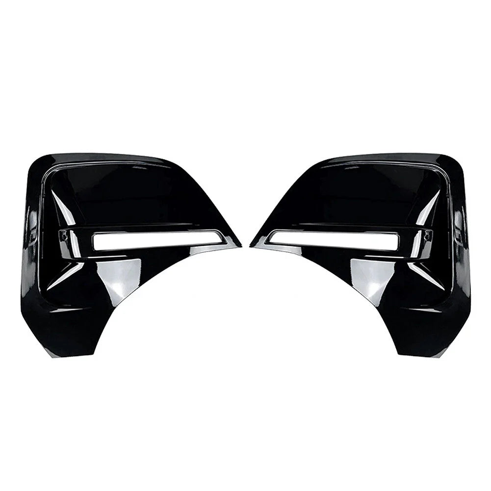 Black Rear Side Air Vent Covers for BMW 4 Series G26 i4 (2020-2024)