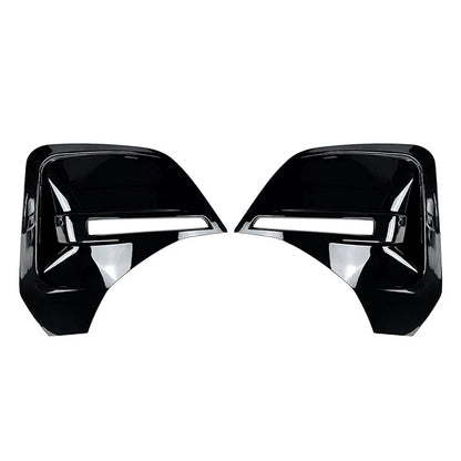 Black Rear Side Air Vent Covers for BMW 4 Series G26 i4 (2020-2024)