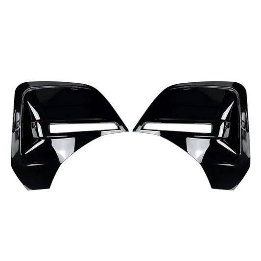 Black Rear Side Air Vent Covers for BMW 4 Series G26 i4 (2020-2024)