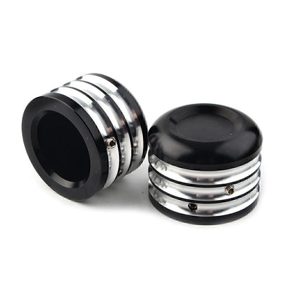 CNC Front Axle Cap Nut Covers for Harley Dyna Electra Glide Sportster