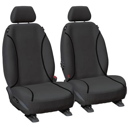 Front Canvas Car Seat Covers for Mitsubishi Triton MQ MR (2015-2020)