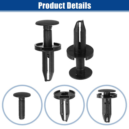 50pcs Bumper Cover Push Type Retainer Clips for Chrysler 200 (2011–2014) No. 6504521