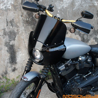 11'' Black Windshield Fairing for Harley Sportster 1200 Low XL1200L (2006-2011)