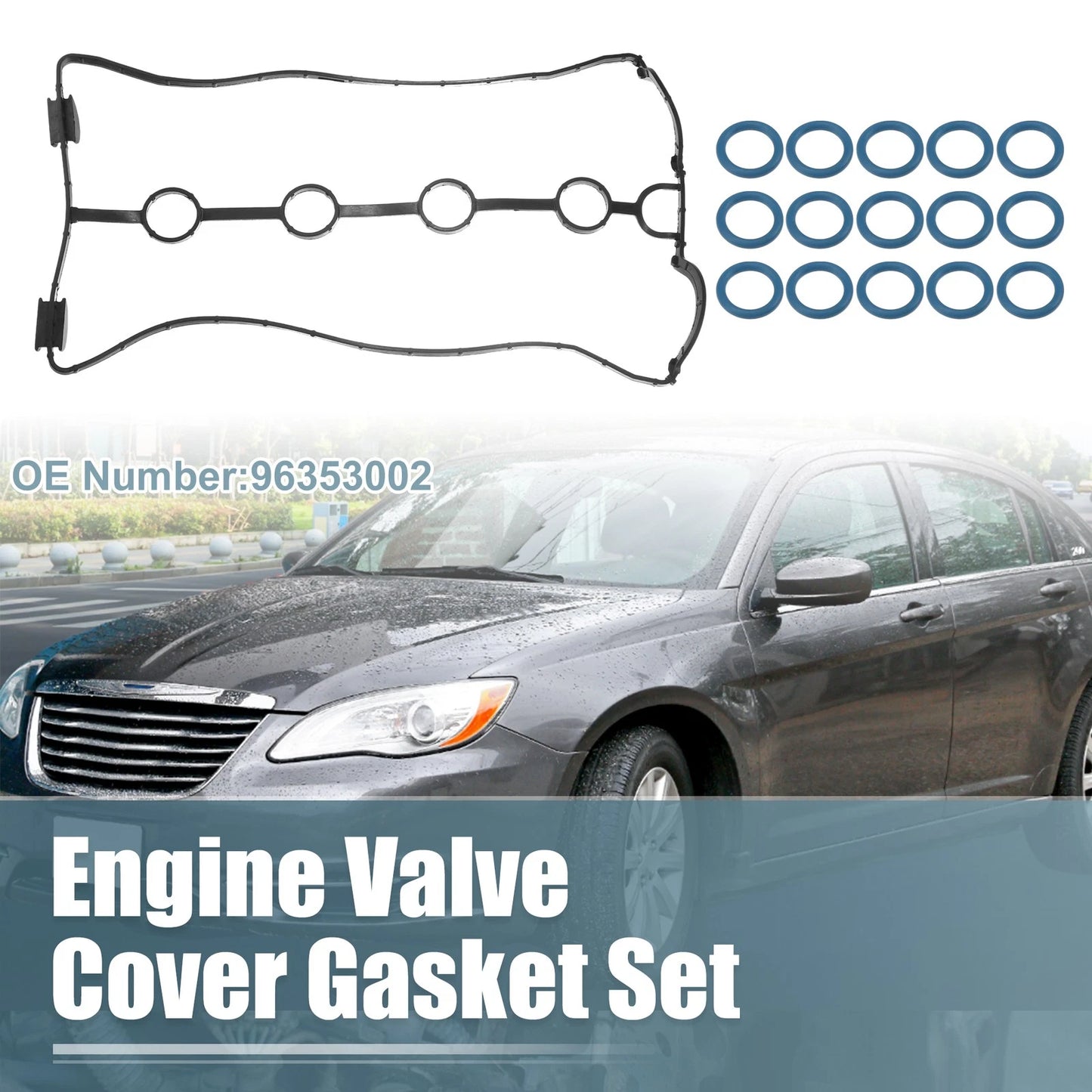 Set of 1 Valve Cover Gasket for Chevrolet Aveo (2004–2008) No.96353002
