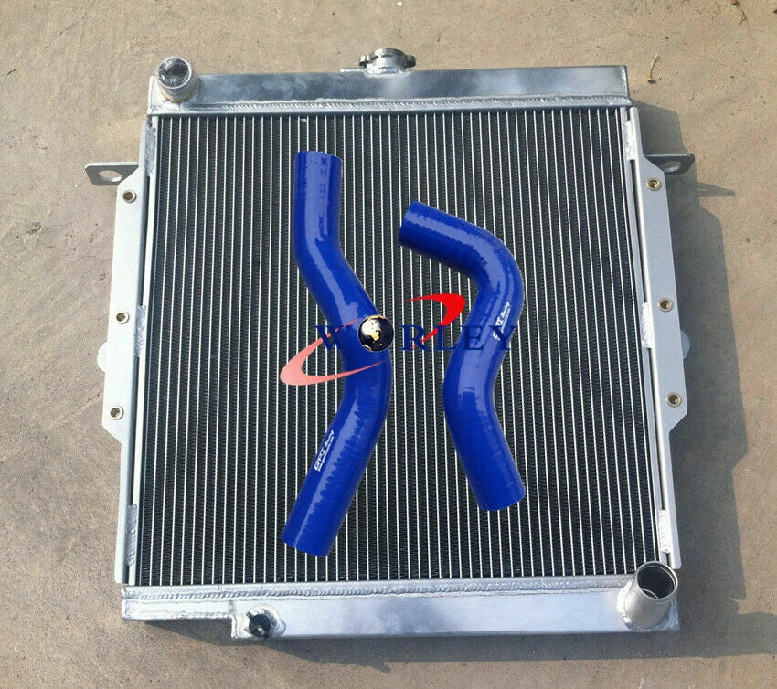 Aluminum Radiator Silicone Hose for Toyota LandCruiser HZJ75 (1975–1999)