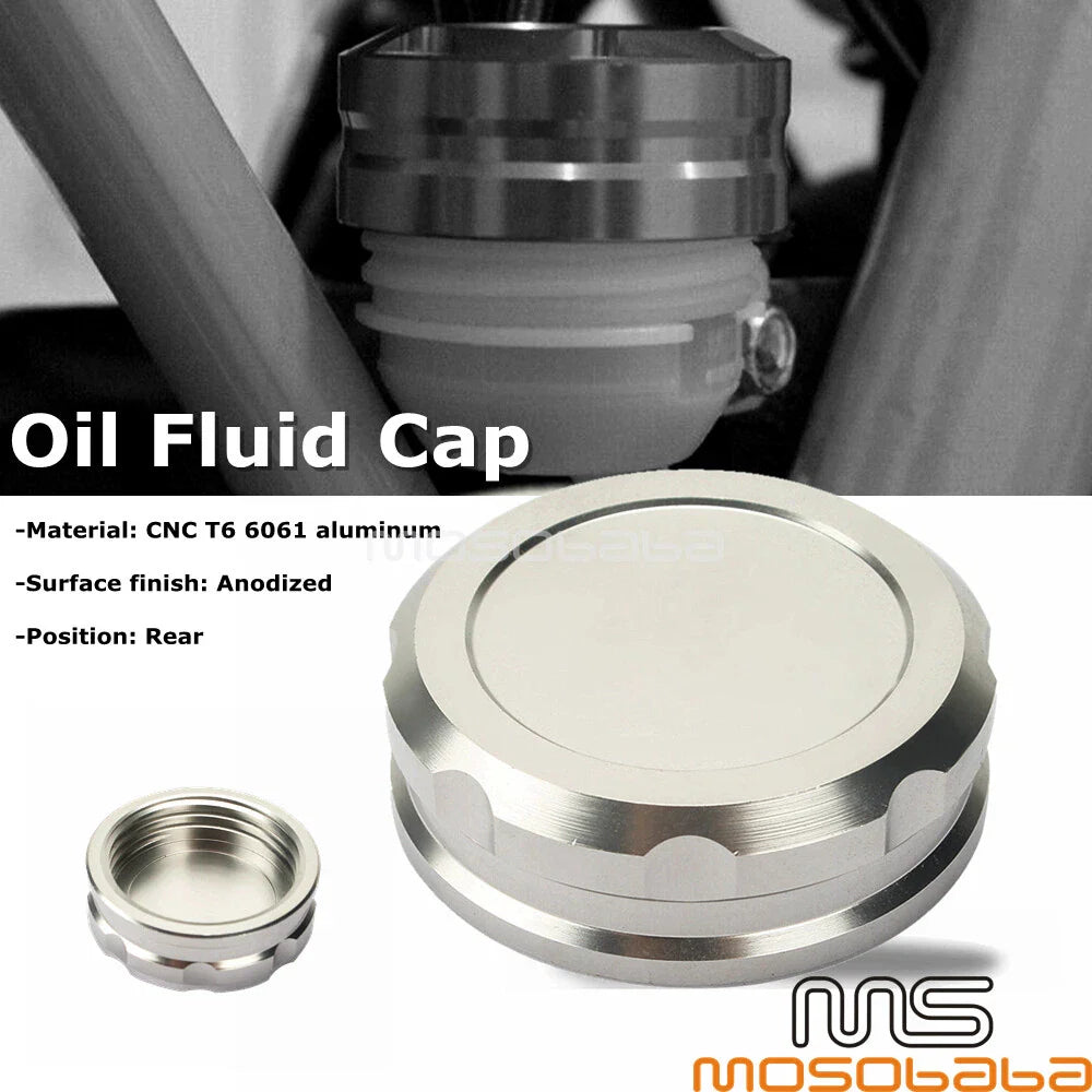 Dirt Bike Oil Fluid Cap Brake Reservoir Cover for Yamaha Kawasaki BMW