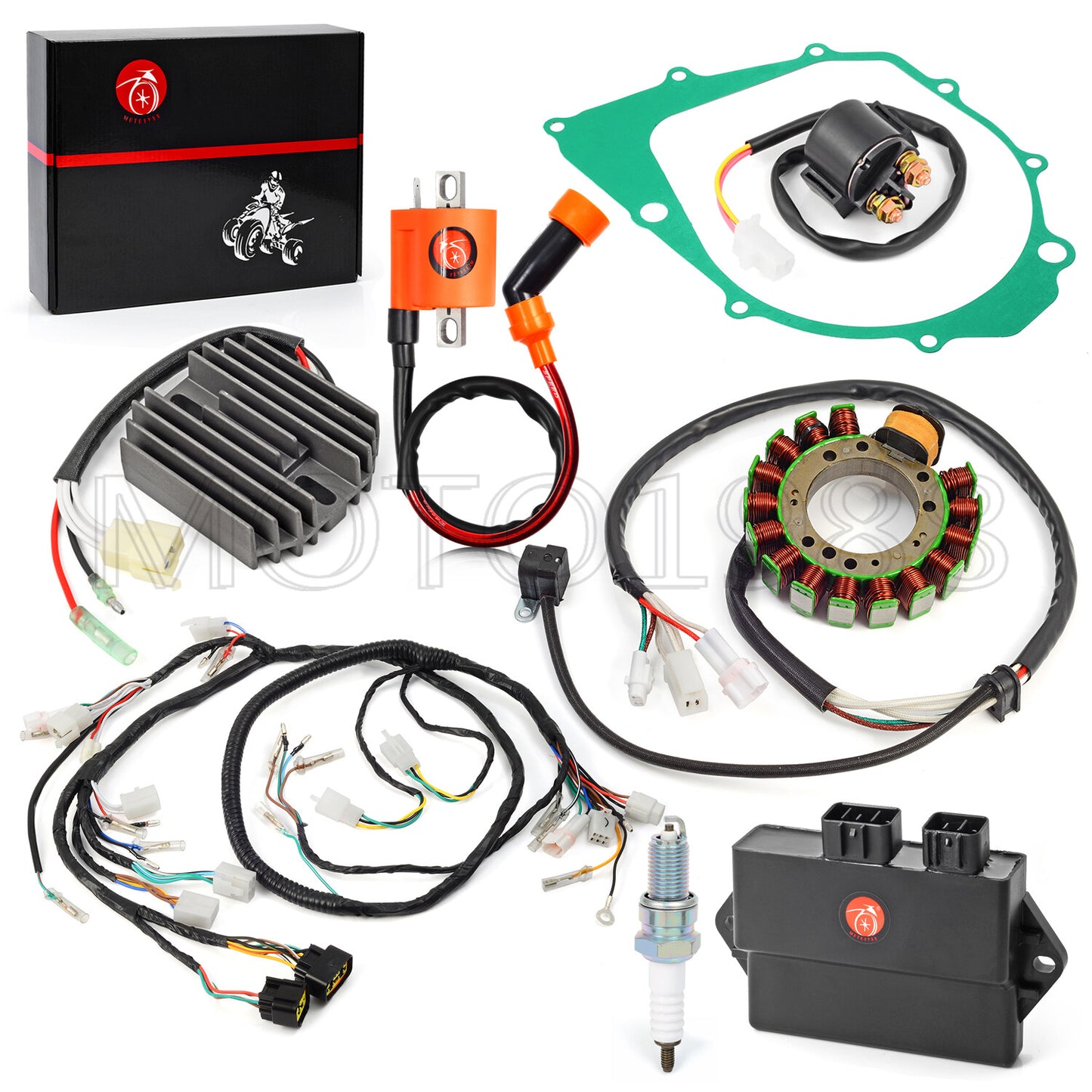 Ignition Coil Wire Harness CDI Kit for Yamaha Warrior 350 (2000–2004)