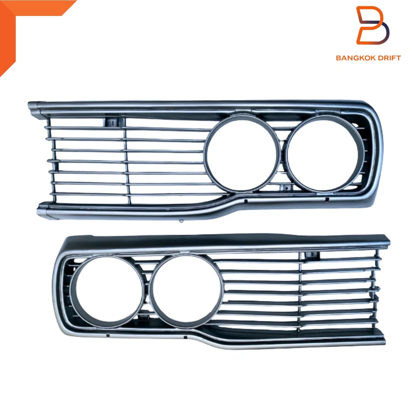 Grey Front Grille Assembly for Toyota Hilux Ute Pickup (1972-1978)