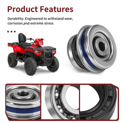 Water Pump Bearing Seal and Gasket Rebuild Kit for Polaris Sportsman 500 (1996–2013)