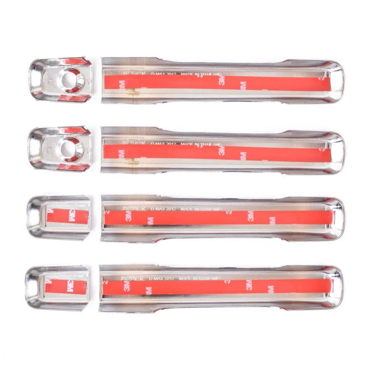 Door Handle Cover Trim Chrome Set 4 Fits Isuzu D-Max MU-X UTE Pickup 2011-15 D05