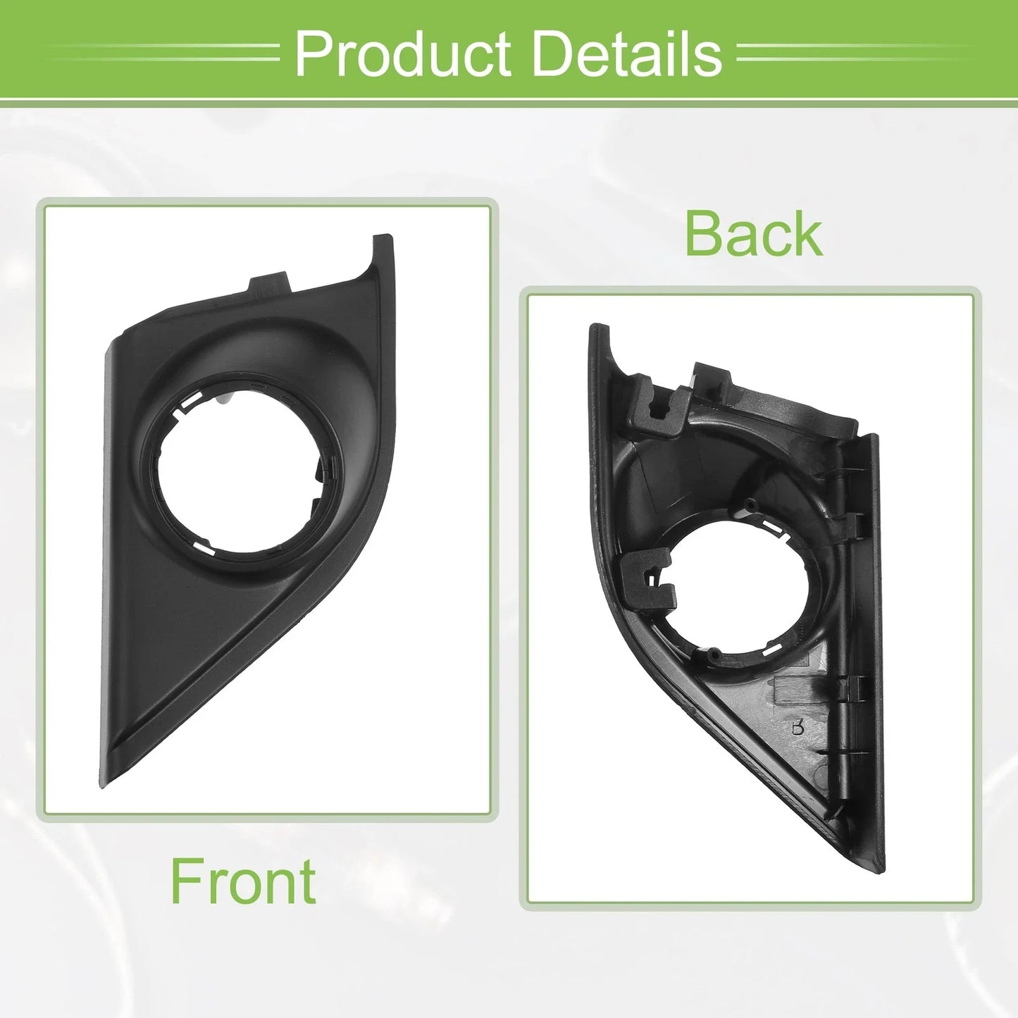 A Pillar Door Tweeter Speaker Cover Trim for Honda CR-V (2017-2019) Black