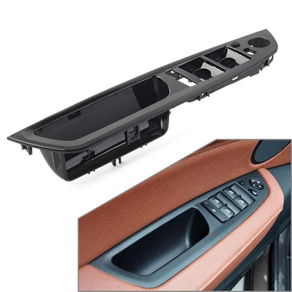 Seat Back Panel Cover for BMW 5 F10 (2010–2013), 7 F01 (2009–2012) Black