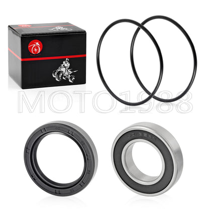Set of 2 Left Rear Axle Wheel Bearing Seals for Honda Rancher 350 (2000–2006)