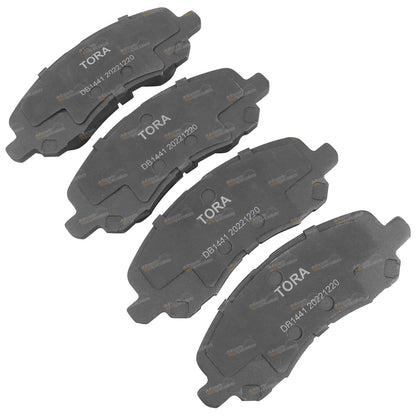 Set of 4 Front Disc Brake Pads for Dodge Avenger (2007–2008)