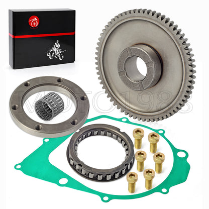 Starter Clutch One Way Bearing Gear Kit for Yamaha Warrior Raptor 350 (2000–2007)