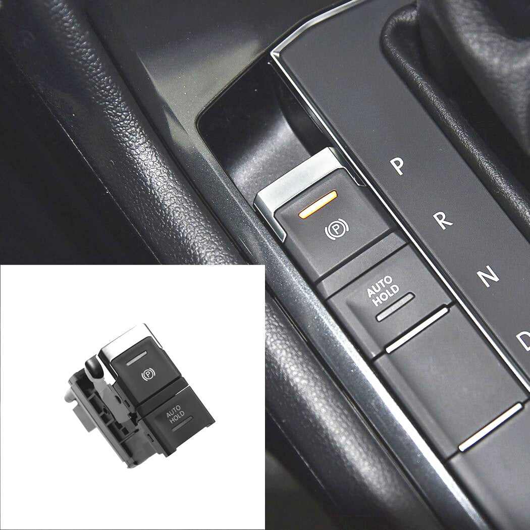 Handbrake Auto Hold Switch Button for Volkswagen Tiguan (2017–2021)