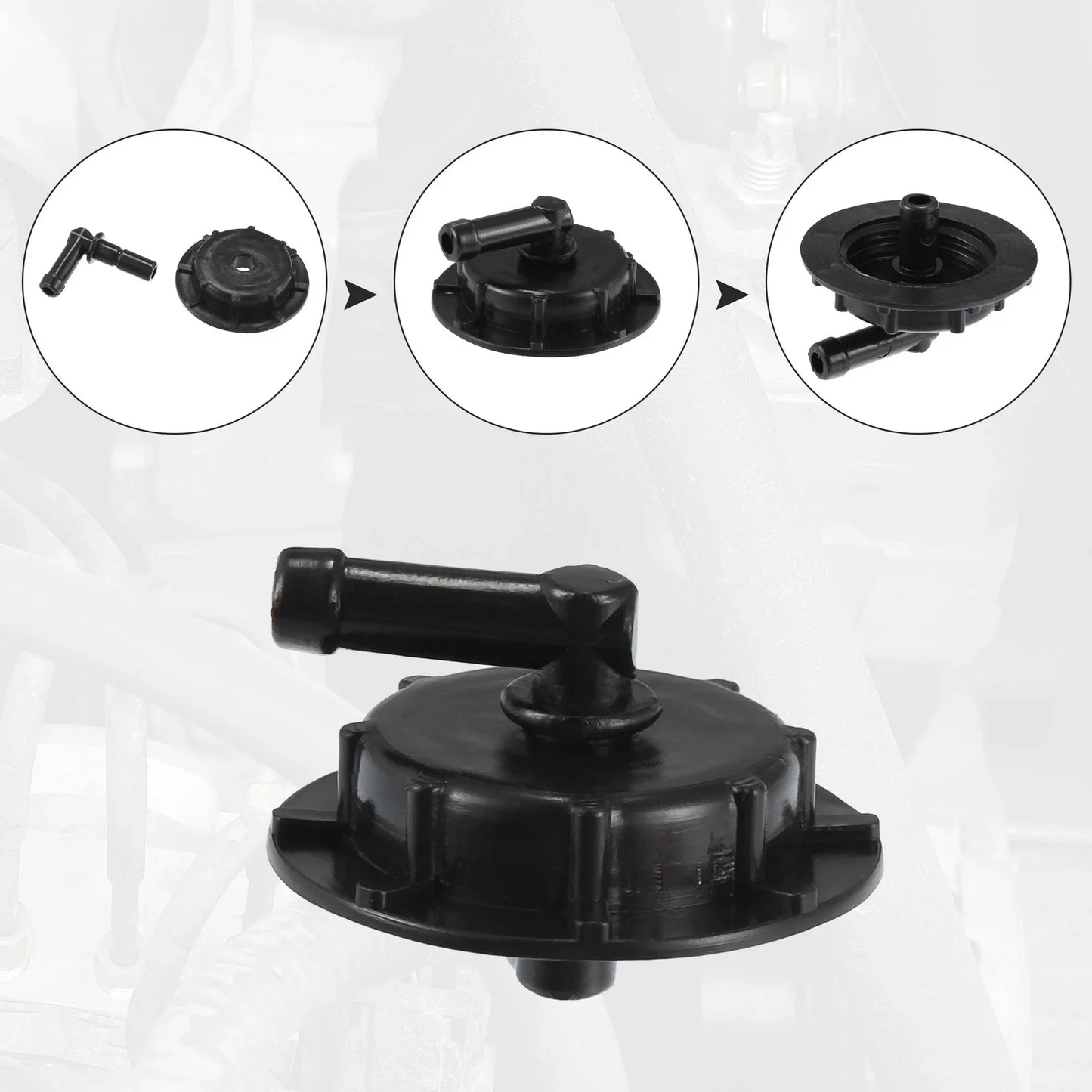 2 x Windshield Washer Fluid Reservoir Caps for Acura CL (1997-1999)
