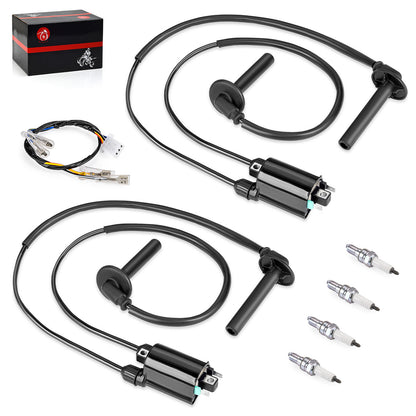 2X Ignition Coil & Spark Plug Set for Honda ST1100 (1991–2003)