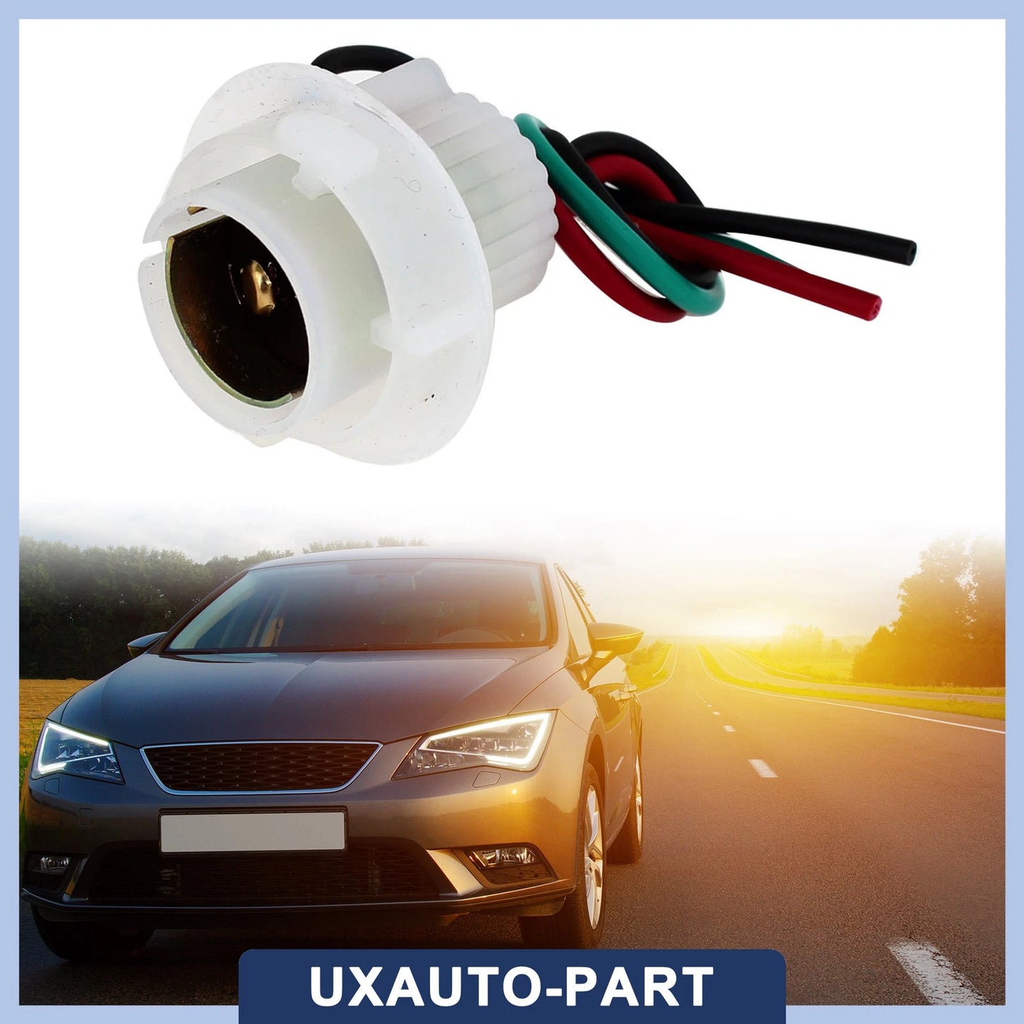 BAY15D 1157 Bulb Socket Harness for Universal Vehicles (Year Range Not Specified)