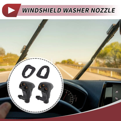 2X Front Windshield Washer Nozzle for Chevrolet Cruze (2008–2012) No. 42475593