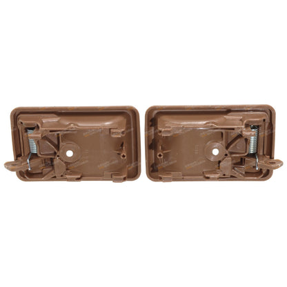 Set of 2 Brown Inner Door Handles for Toyota Hilux 4Runner Surf (1988–1997)