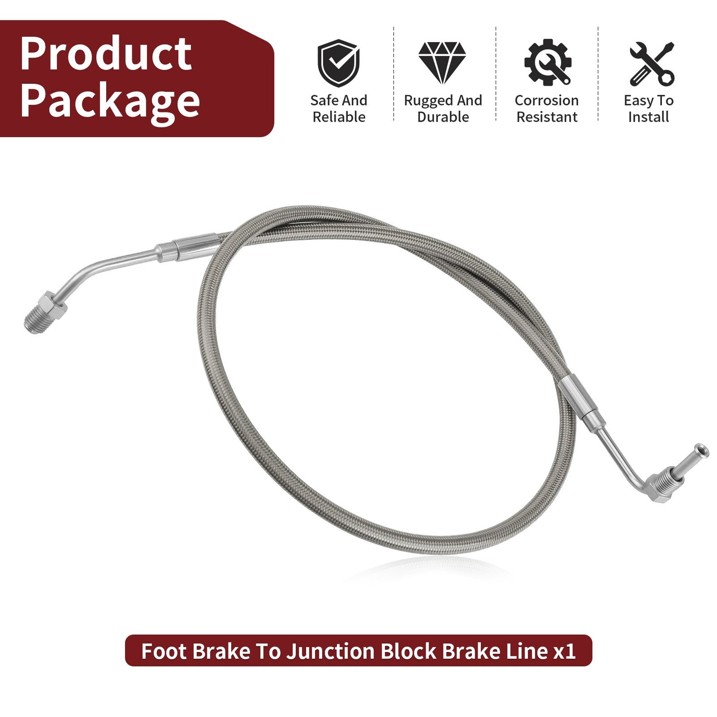 Rear Brake Line for Polaris Sportsman 850 SP XP Scrambler (2013–2025)