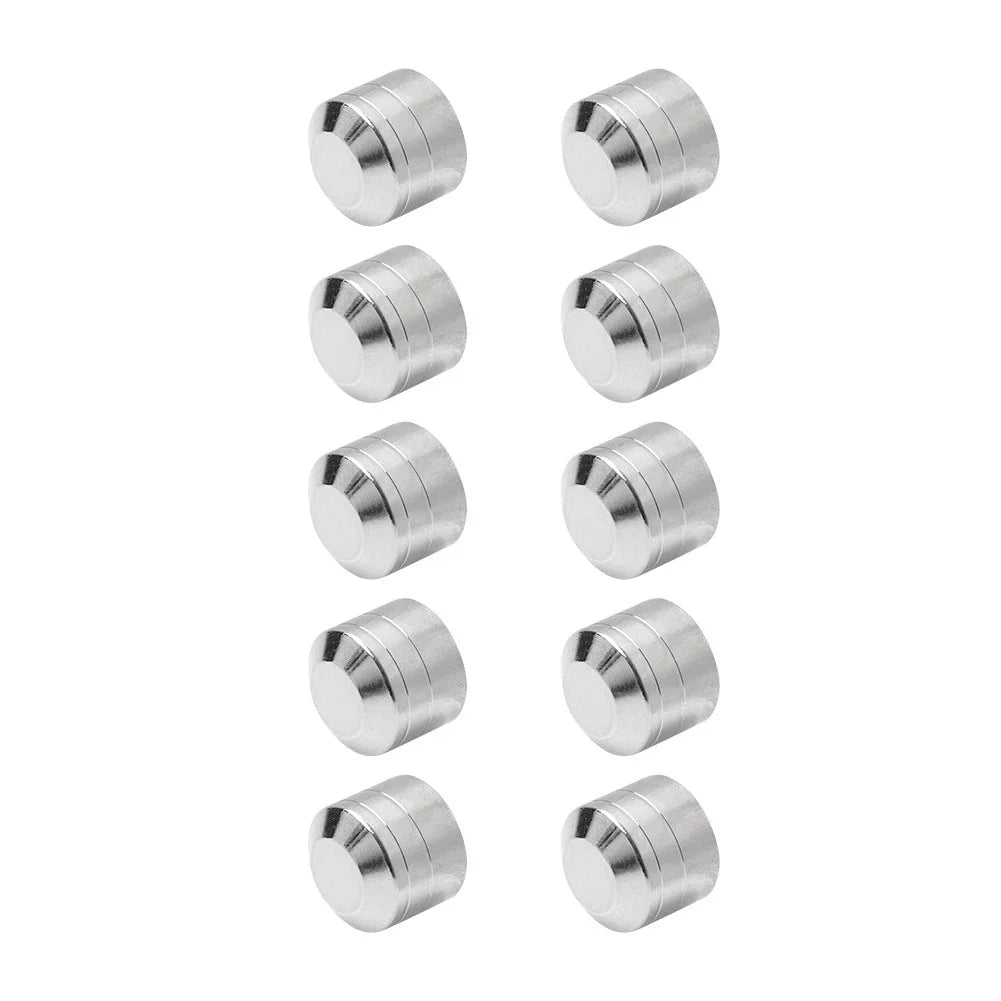 10 x Engine Cover Bolts Screw Caps CNC for Harley Twin Cam Dyna Softail Chrome