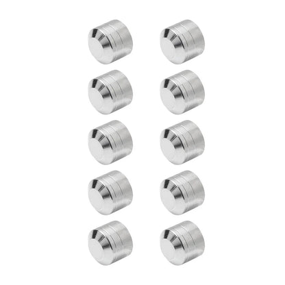 10 x Engine Cover Bolts Screw Caps CNC for Harley Twin Cam Dyna Softail Chrome