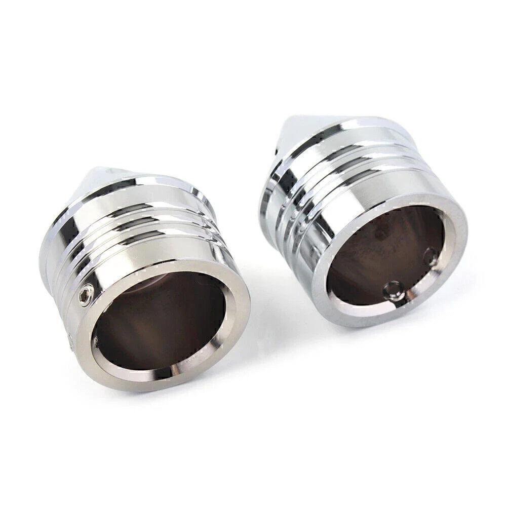 CNC Thick Cut Front Axle Cap Nut Cover for Harley Electra Glide Sportster