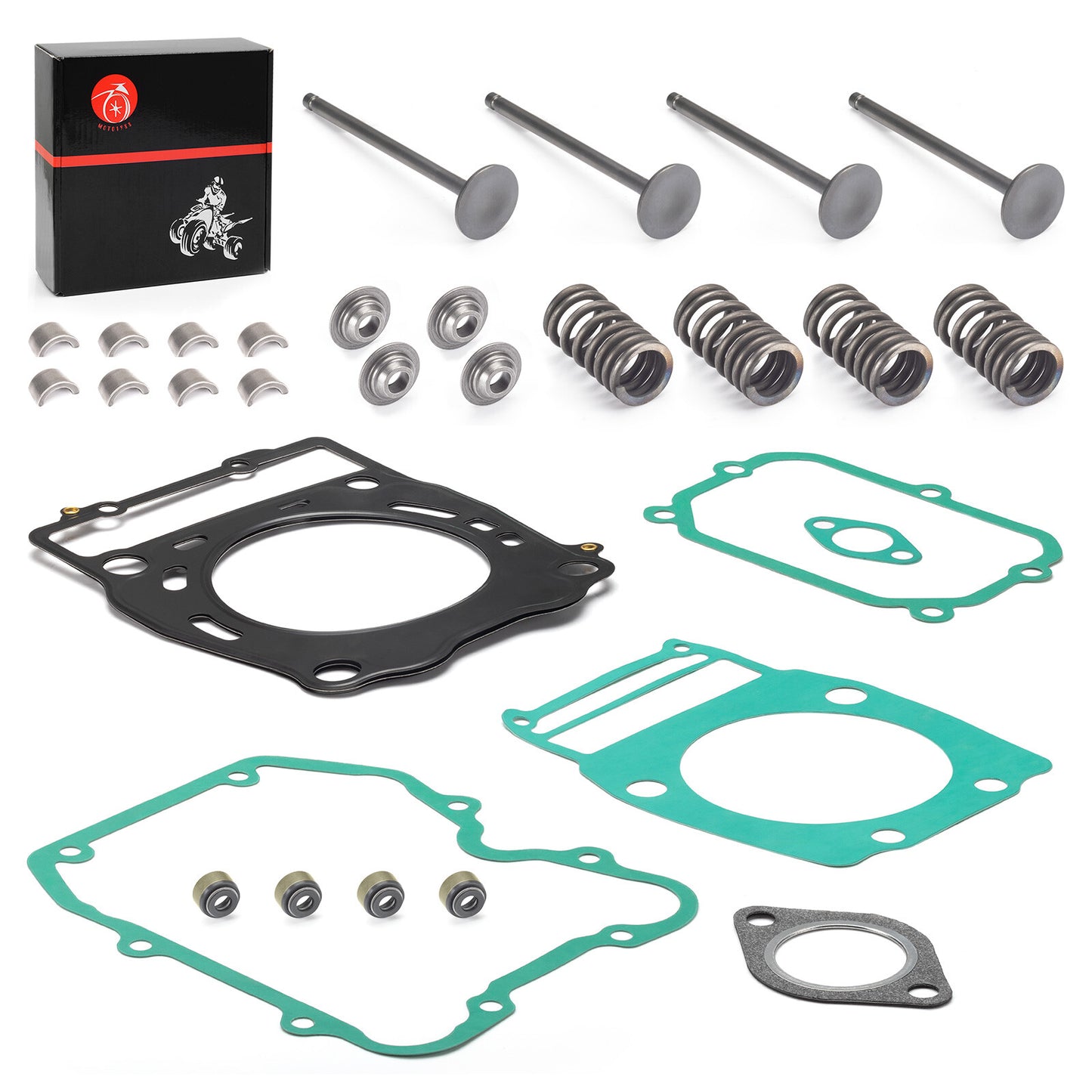 Intake Exhaust Valve Kit with Gasket for Polaris Magnum Xpedition (1995–2005)