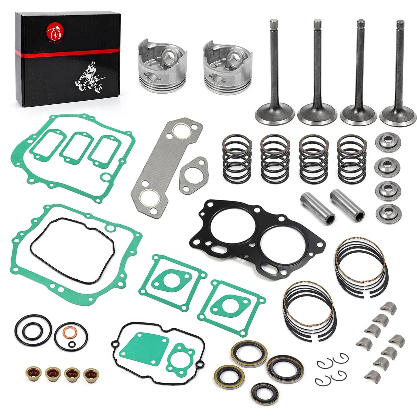 0.25mm Oversize Piston Gasket Rebuild Kit for EZGO Robin 350cc