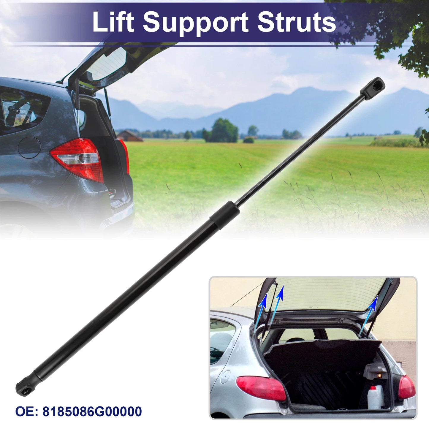 Rear Hatch Lift Support Struts No. 8185086G00000 for Suzuki Ignis II (2003–2008)