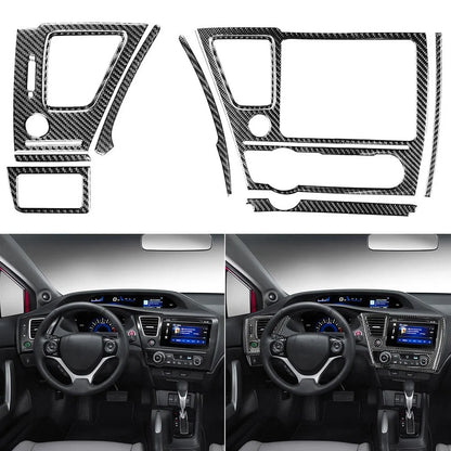 10 x Carbon Fiber Decal Set for Honda Civic 9th (2006–2011)