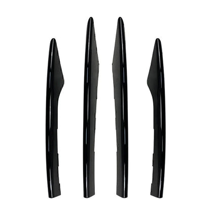 4x Fog Light Cover Trim for Mercedes Benz E-Class W213 (2021+) Black