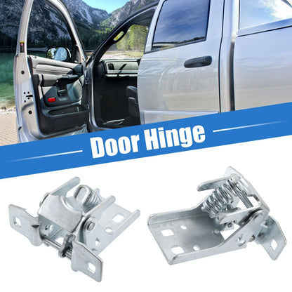 Door Hinge Pair Front Upper Left Right for Dodge Ram (2010-2023)