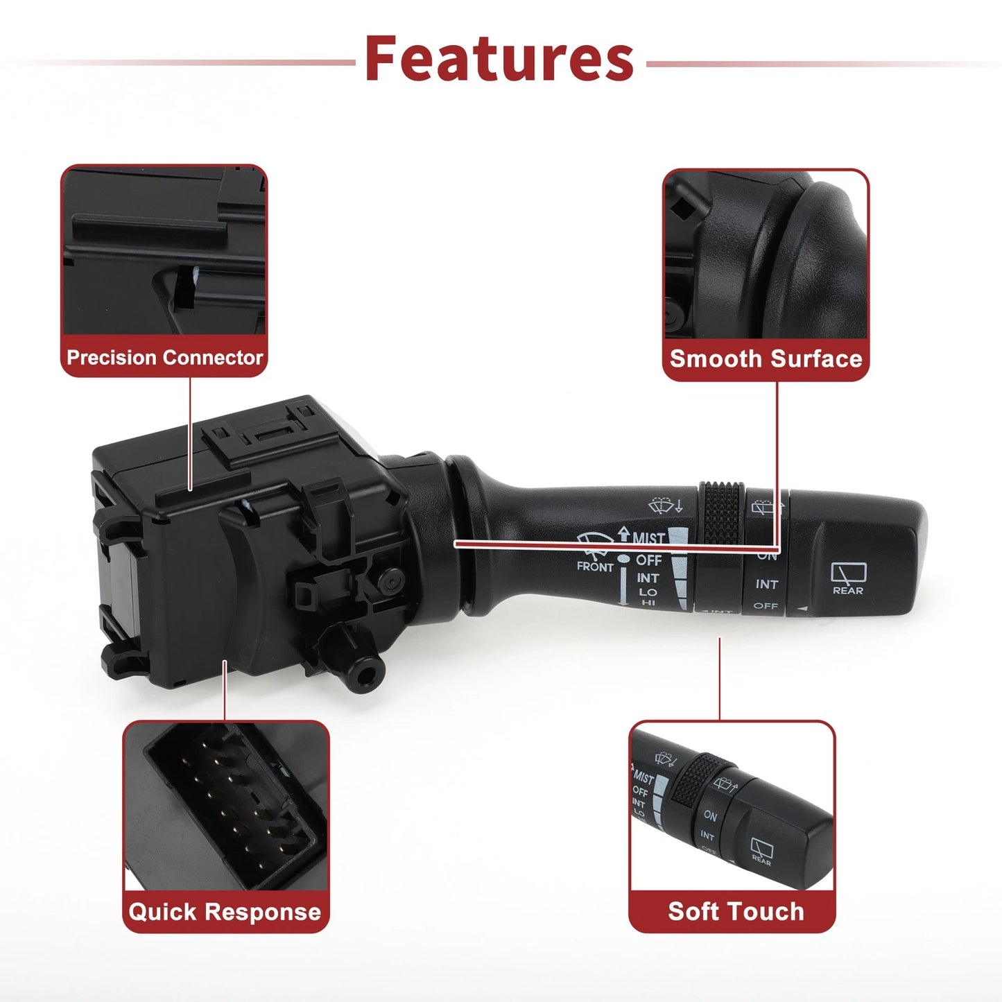 Windshield Wiper Switch for Kia Forte (2010–2018) No. 934202V050