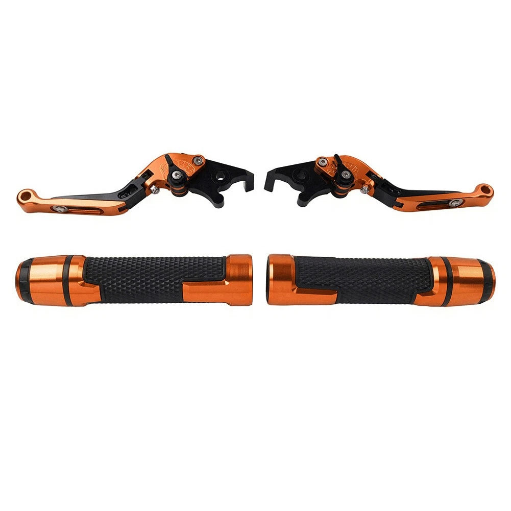 Adjustable Brake Clutch Lever Grip Set for Yamaha YZF R3 MT-03 (2015–2023)